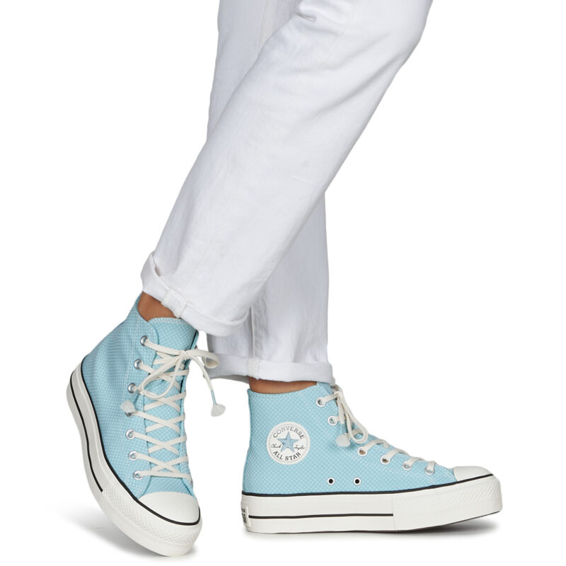 Converse  CHUCK TAYLOR ALL STAR LIFT  Blu -  Sneakers alte Donna - 8
