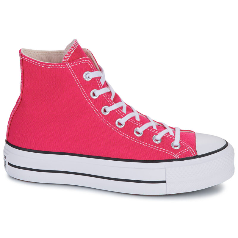 Converse CHUCK TAYLOR ALL STAR LIFT PLATFORM Rosa Sneakers alte Donna - 2