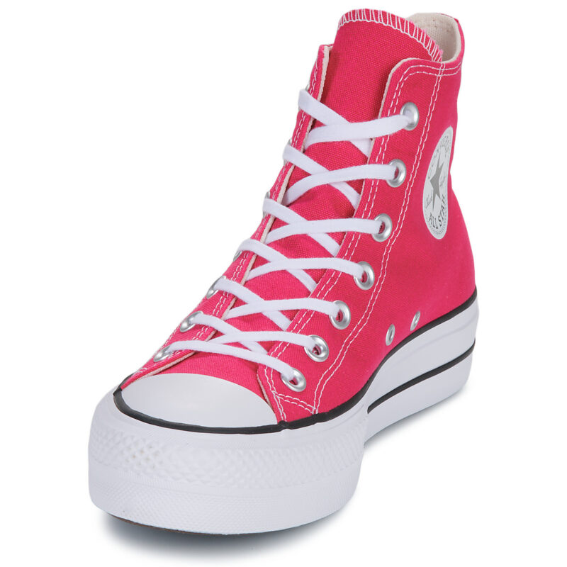 Converse CHUCK TAYLOR ALL STAR LIFT PLATFORM Rosa Sneakers alte Donna - 3
