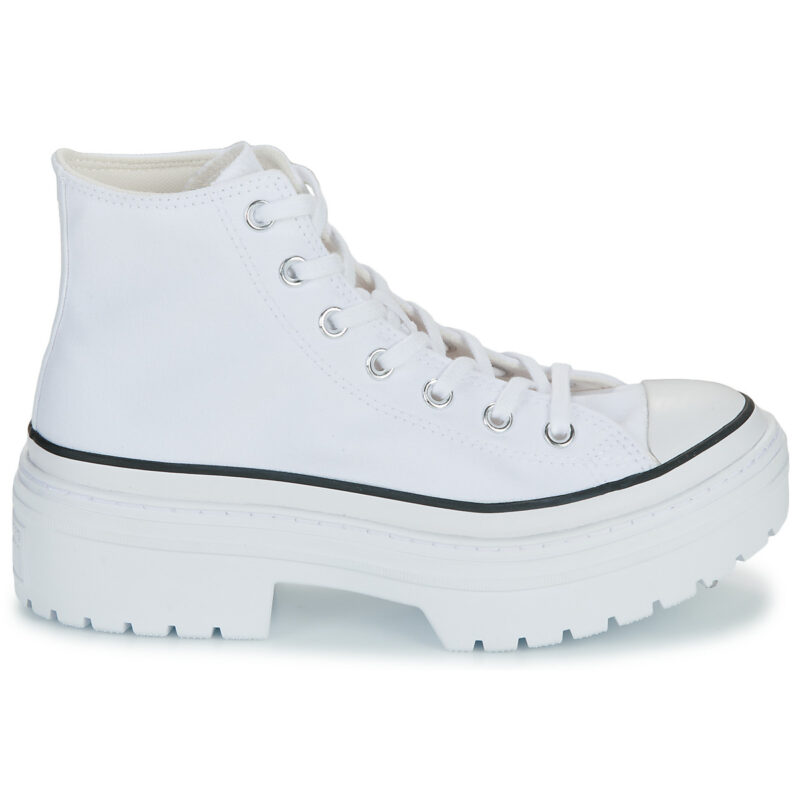 Converse CHUCK TAYLOR ALL STAR LUGGED HEEL PLATFORM Bianco Sneakers alte Donna - 2