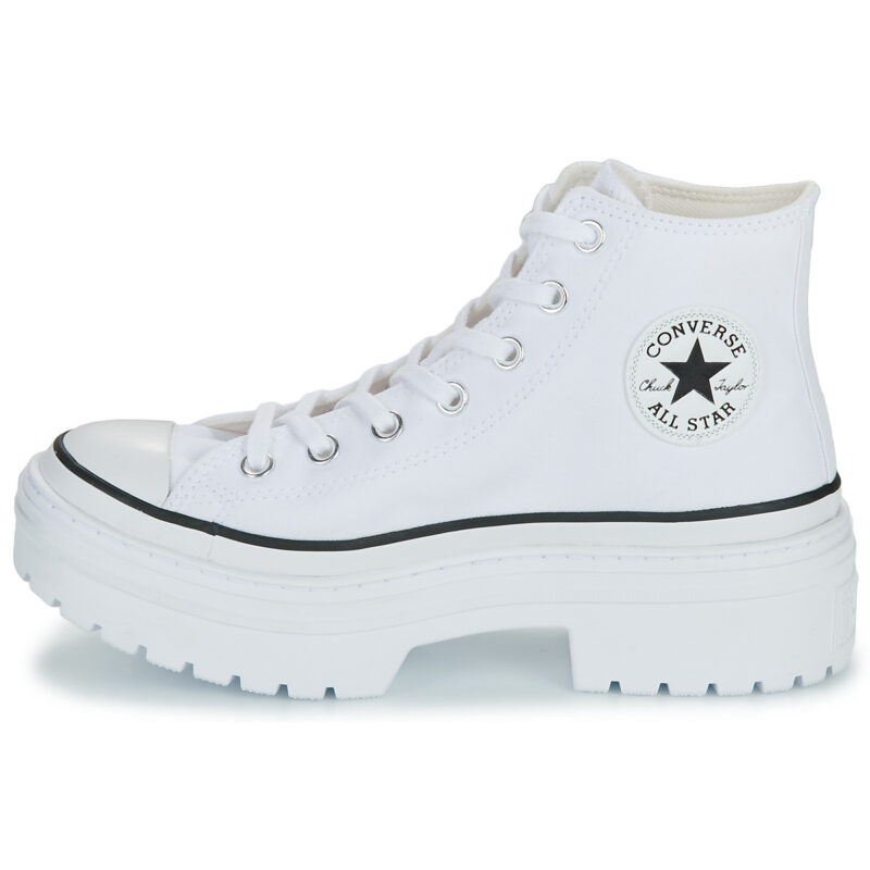 Converse CHUCK TAYLOR ALL STAR LUGGED HEEL PLATFORM Bianco Sneakers alte Donna - 4