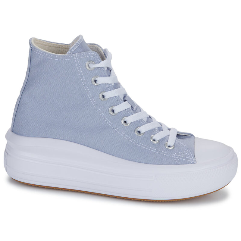 Converse CHUCK TAYLOR ALL STAR MOVE PLATFORM Blu Sneakers alte Donna - 2