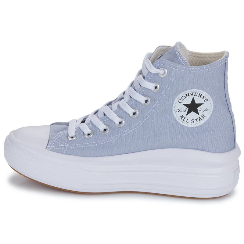 Converse CHUCK TAYLOR ALL STAR MOVE PLATFORM Blu Sneakers alte Donna - 4