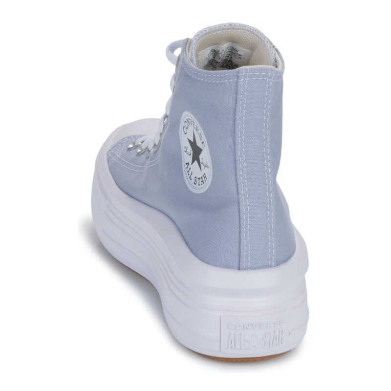 Converse CHUCK TAYLOR ALL STAR MOVE PLATFORM Blu Sneakers alte Donna - 5