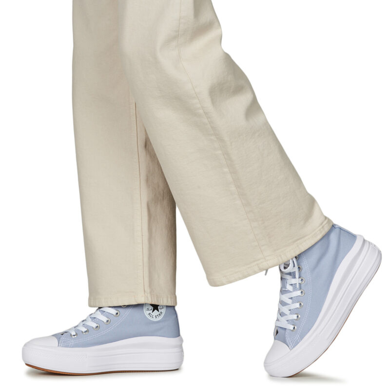 Converse CHUCK TAYLOR ALL STAR MOVE PLATFORM Blu Sneakers alte Donna - 8