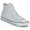 Converse  CHUCK TAYLOR ALL STAR FAUX LEATHER  Grigio -  Sneakers alte Uomo