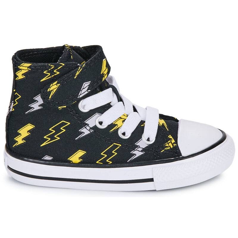 Converse CHUCK TAYLOR ALL STAR ELECTRIC BOLT EASY-ON Black Sneakers Child - 2