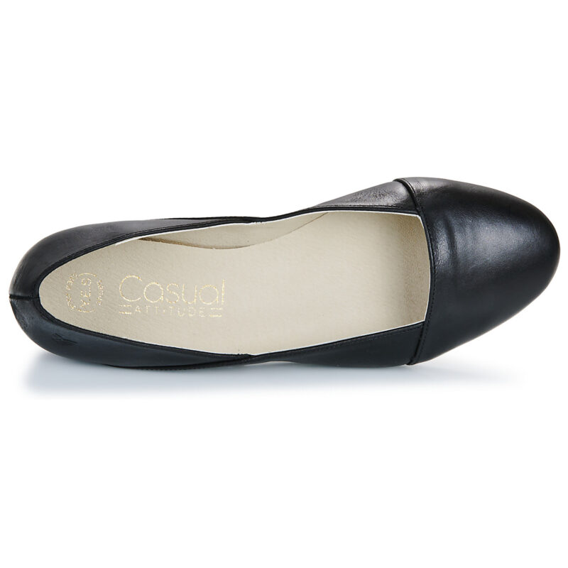 Casual Attitude Ballerines noires TOBALO pour femmes - 6