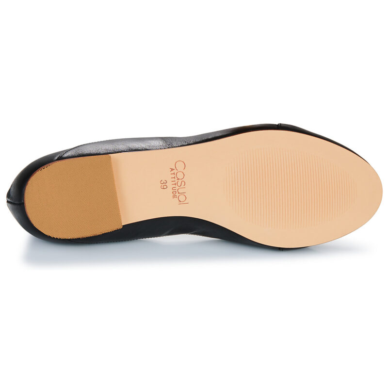 Casual Attitude Ballerines noires TOBALO pour femmes - 7