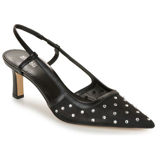 Décolleté MICHAEL Michael Kors ALORA MID SLING in nero, elegante e raffinato, ideale per ogni occasione. Realizzato con materiali di alta qualità, presenta un design alla moda con tacco medio, perfetto per garantire comfort e stile. Aggiungi un tocco di classe al tuo guardaroba con le décolleté ALORA MID SLING, accessorio must-have per ogni donna.