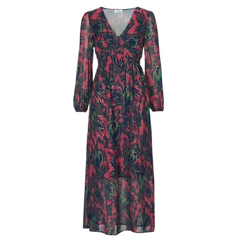 Abito lungo Donna Betty London ELISA multicolore, caratterizzato da un design elegante e moderno, perfetto per ogni occasione. Materiale leggero e comodo, ideale per l'estate e per eventi informali. Aggiungi un tocco di stile al tuo guardaroba con questo vestito versatile e chic.