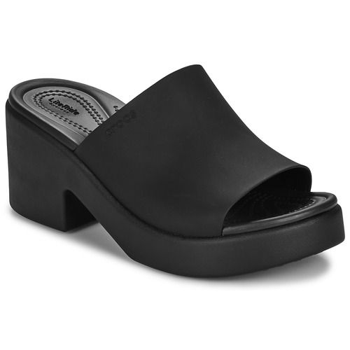 Ciabatta donna Crocs Brooklyn Slide Heel nera, elegante e comoda, ideale per ogni occasione. Design moderno con tacco basso, perfetta per un look casual e chic. Acquista ora il tuo paio di ciabatte Crocs e scopri il comfort senza pari!