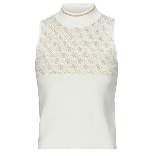 Camicetta Guess SL RN LISE 4G Bianco Donna, elegante e versatile, perfetta per ogni occasione. Realizzata con materiali di alta qualità, questa camicetta bianca offre un look sofisticato e alla moda. Indispensabile nel guardaroba femminile, ideale per abbinamenti sia casual che eleganti. Scopri la raffinatezza della moda Guess con la SL RN LISE 4G.