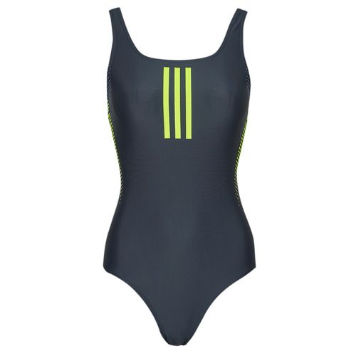 Costume intero donna adidas 3-Stripes Graphic V-Back Swimsuit in colore marino. Design elegante con dettagli a strisce, ideale per spiaggia e piscina. Perfetto per chi cerca stile e comfort in un costume da bagno. Acquista il costume intero adidas per un look sportivo e alla moda.