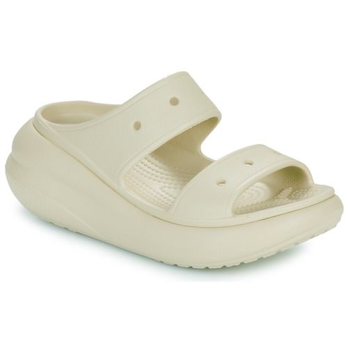 "Crocs Crush Sandal Beige Ciabatta Donna, comoda e alla moda, ideale per l'estate. Sandali leggeri e traspiranti, perfetti per ogni occasione. Stile casual e comfort eccezionale per le donne, disponibili nel colore beige. Acquista ora per un look elegante e rilassato!"