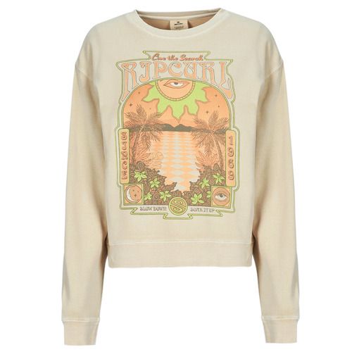Felpa Donna Rip Curl SLOW DOWN RELAXED CREW in beige, caratterizzata da un design casual e confortevole, ideale per il tempo libero. Realizzata in morbido cotone, offre un look trendy e versatile. Perfetta da abbinare a jeans o leggings per un outfit estivo chic. Acquista la tua felpa Rip Curl per aggiungere stile e comodità al tuo guardaroba!