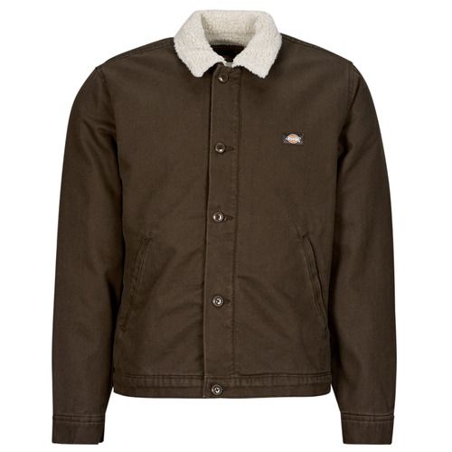 Giacca Uomo Dickies DICKIES DUCK CANVAS DECK JACKET Marrone, realizzata in robusto canvas, ideale per un look casual e versatile. Perfetta per la stagione autunnale, offre comfort e stile. Acquista online la giacca Dickies per un outfit alla moda e di alta qualità.