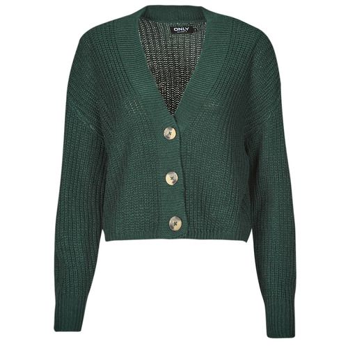 Gilet/Cardigan Donna Verde Only ONLCAROL, modello elegante e versatile, perfetto per ogni stagione. Realizzato in morbido tessuto, offre comfort e stile. Ideale da abbinare a jeans o gonne per un look casual-chic. Scopri il tuo nuovo must-have per il guardaroba!
