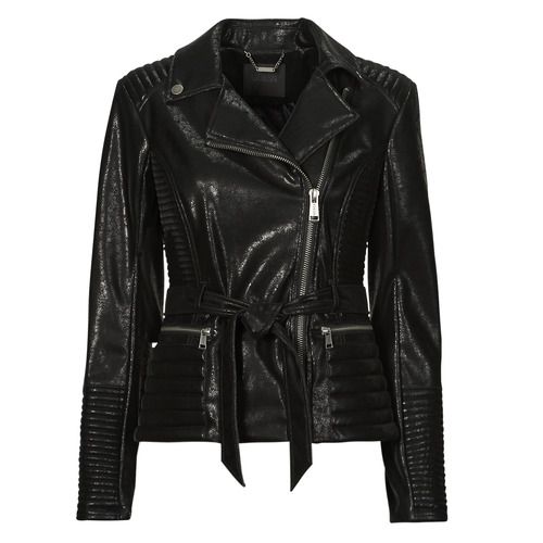 Giubbotto Guess NEW AGNES PU nero, giubbotti donna eleganti e alla moda, perfetto per la stagione autunnale. Questo giubbotto in PU offre un look chic e contemporaneo, ideale per outfit casual e serate in città. Scopri il comfort e lo stile di Guess con il giubbotto NEW AGNES PU, un must-have nel tuo armadio.