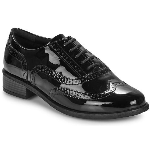 Scarpa Clarks Havisham Oak Nero Derby Donna, elegante e versatile, ideale per ogni occasione. Design raffinato con materiali di alta qualità, perfetta per look casual e formali. Comoda e alla moda, questa scarpa è un must-have per il guardaroba femminile.