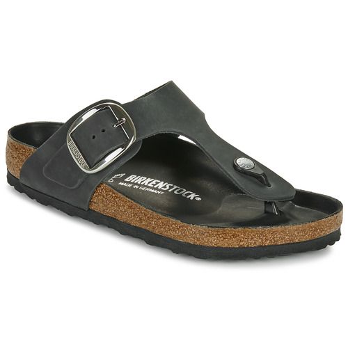 Infradito Donna Birkenstock Gizeh Big Buckle LEOI Black HEX, colore nero, design elegante e moderno. Ideali per l'estate, offrono comfort e stile, perfette per ogni occasione. Acquista ora le tue infradito Birkenstock per un look chic e alla moda!