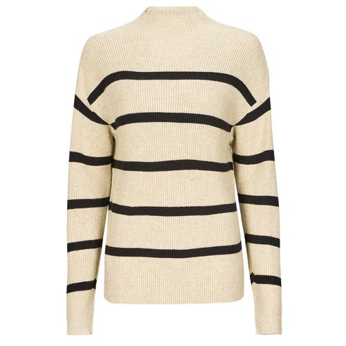 Maglione Donna Vila VIRIL Beige, elegante e trendy, ideale per outfit autunnali e invernali. Realizzato in morbido tessuto, questo maglione si abbina perfettamente a jeans e gonne. Perfetto per un look casual ma raffinato, è un must-have per il tuo guardaroba. Acquista ora il maglione Vila VIRIL Beige per un tocco di stile nel tuo abbigliamento.