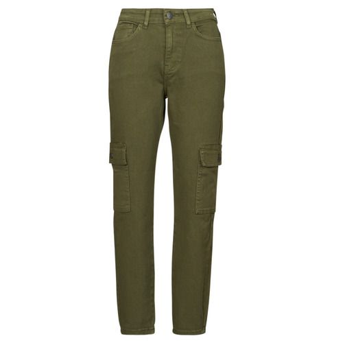 Pantalone Cargo Donna Noisy May NMMONI Kaki - Fashion e comfort uniti in questo versatile pantalone cargo. Realizzato in tessuto di alta qualità, il modello kaki offre stile e praticità, perfetto per ogni occasione. Ideale per creare look casual e alla moda, questo pantalone è un must-have nel tuo guardaroba. Scopri la comodità e la tendenza dei pantaloni cargo con Noisy May.