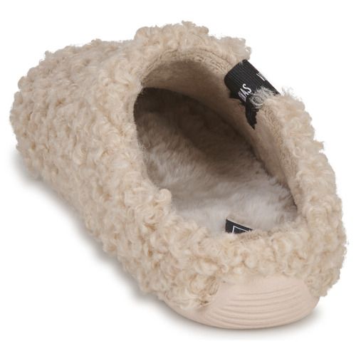 Verbenas YORK CURLY Beige Pantofole Donna - 5