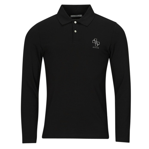 Guess polo long sleeve deals