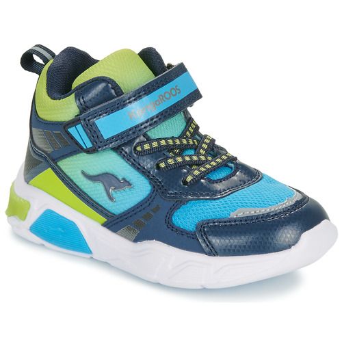 Scarpe Kangaroos per bambini ragazzo K-SLB Clave Mid EV in colorazione Marine, ideali per comfort e stile. Perfette per attività all'aperto e utilizzo quotidiano, queste scarpe offrono supporto e resistenza. Acquista ora le migliori scarpe sportive per ragazzi!