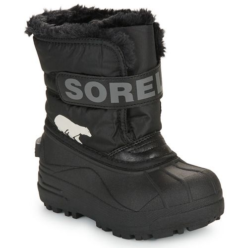 Scarpe da neve bambino ragazzo Sorel CHILDRENS SNOW COMMANDER Nero, ideali per affrontare l'inverno con stile e sicurezza. Queste scarpe robuste offrono comfort, isolamento termico e una suola antiscivolo, perfette per giochi sulla neve e attività all'aperto. Acquista ora le migliori scarpe invernali per bambini!