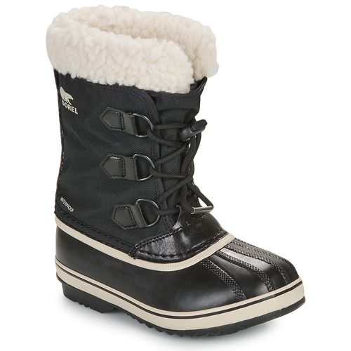 Scarpe da neve bambino ragazzo Sorel YOOT PAC NYLON WP Nero, ideali per affrontare inverni rigidi. Queste scarpe offrono calore, comfort e resistenza, grazie al loro design impermeabile e suola antiscivolo. Perfette per attività all'aperto e avventure in neve, garantiscono protezione e stile per i più piccoli. Acquista ora le Sorel Scarpe da neve bambino ragazzo YOOT PAC NYLON WP Nero per mantenere i piedi dei tuoi bambini caldi e asciutti durante la stagione invernale.