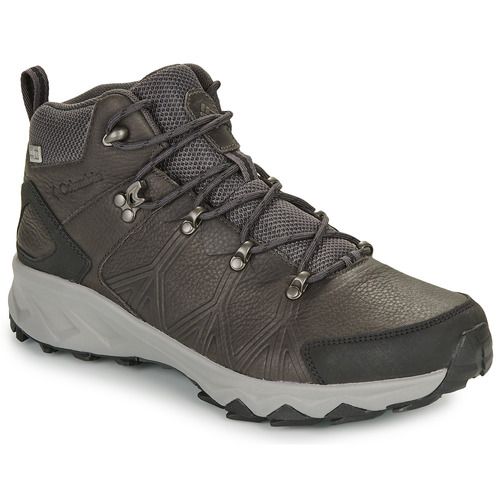 Scarpe da trekking uomo Columbia PEAKFREAK II MID OUTDRY LEATHER in grigio, perfette per escursioni e attività all'aperto. Offrono comfort e traspirabilità, con una struttura resistente all'acqua grazie alla tecnologia OutDry. Ideali per avventure in montagna e passeggiate nel bosco.