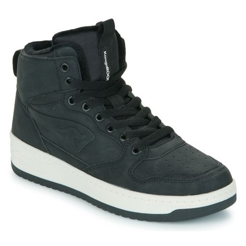 Sneakers alte Kangaroos K-Top Power Mid in nero per donna, ideali per un look sportivo e alla moda. Queste sneakers offrono comfort e stile, perfette per ogni occasione. Acquista ora il tuo paio di Kangaroos K-Top Power Mid e aggiungi un tocco trendy al tuo guardaroba!