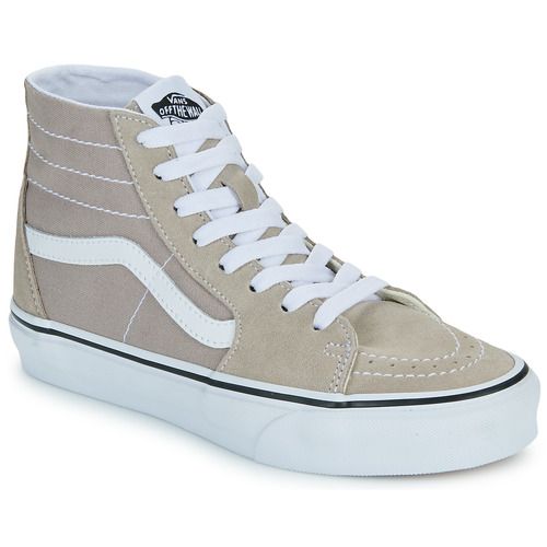 Sneakers alte Vans SK8-Hi Tapered Beige per donna, perfette per un look casual e alla moda. Design elegante con dettagli distintivi, ideali per ogni stagione e facile da abbinare. Comfort e stile uniti in un’unica scarpa. Acquista ora le Vans SK8-Hi Tapered per completare il tuo outfit!