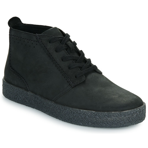 Clarks Streethill Mid Black High Top Sneakers Men 103.95