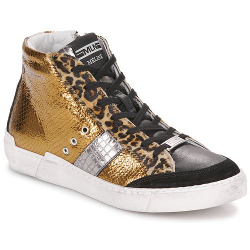 Sneakers alte multicolore Meline MELIDOU per donna, caratterizzate da un design moderno e alla moda, perfette per ogni occasione. Queste scarpe offrono comfort e stile, ideali per completare il tuo look casual. Scopri la qualità e l'originalità delle sneakers Meline MELIDOU, il tuo alleato perfetto per camminare con eleganza e originalità.