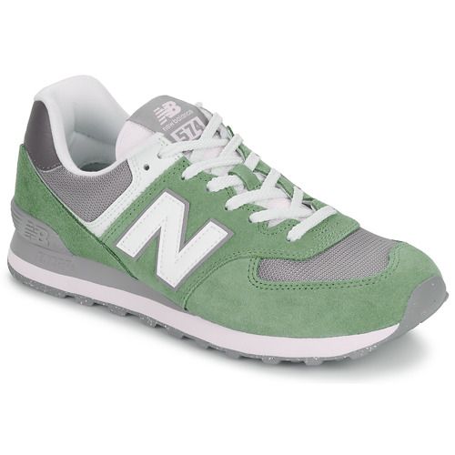 Sneakers basse New Balance 574 Verde Donna, perfette per un look casual e alla moda. Realizzate con materiali di alta qualità per garantire comfort e durata, queste scarpe sono ideali per ogni occasione. Aggiungi un tocco di stile al tuo outfit con le New Balance 574 Verde, un must-have per gli amanti della moda sportiva.