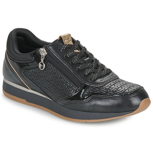 Sneakers basse Tamaris ATHEMIS Nero per donna, eleganti e versatili. Realizzate con materiali di alta qualità, queste scarpe casual offrono comfort e stile per ogni occasione. Perfette per look quotidiani o uscite informali, le sneakers Tamaris uniscono design moderno e praticità. Un must-have per ogni guardaroba femminile.