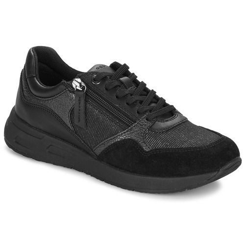 Sneakers basse Geox D BULMYA in colore nero per donna, ideale per un look casual e alla moda. Queste scarpe offrono comfort e traspirabilità grazie alla tecnologia innovativa Geox. Perfette per l'uso quotidiano, aggiungono un tocco chic a ogni outfit. Compra ora le sneakers Geox D BULMYA per un perfetto equilibrio tra stile e comodità.