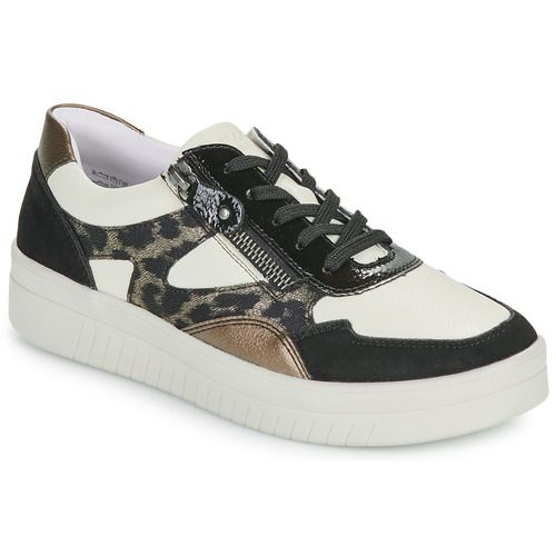 Sneakers basse Remonte STOMERE in nero per donna, realizzate con materiali di alta qualità, dotate di design elegante e confortevole. Perfette per un look casual e di tendenza, ideali per ogni occasione. Acquista ora le sneakers Remonte STOMERE e completi il tuo outfit con stile.