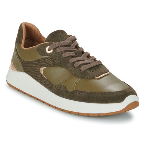 "Immagine delle Sneakers basse TBS EUGENIE Verde per Donna, eleganti e alla moda, ideali per ogni occasione. Queste sneakers offrono comfort e stile, perfette per un look casual e trendy. Acquista ora il modello TBS EUGENIE e aggiungi un tocco di freschezza al tuo guardaroba!"