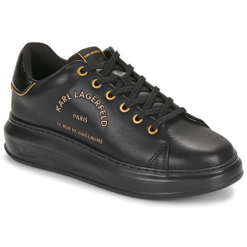 Sneakers basse Karl Lagerfeld KAPRI Metal Maison Glitter Nero per donna, eleganti e trendy, con dettagli scintillanti che catturano l'attenzione. Perfette per ogni occasione, queste scarpe aggiungono un tocco di stile e glamour al tuo outfit. Acquista ora e valorizza il tuo guardaroba con queste iconiche sneakers.