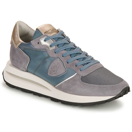 Sneakers basse Philippe Model TROPEZ HAUTE LOW WOMAN in blu, perfette per un look casual e alla moda. Design elegante e materiali di alta qualità, ideali per ogni occasione. Acquista ora le tue Philippe Model TROPEZ HAUTE LOW WOMAN e aggiungi un tocco di stile al tuo guardaroba!