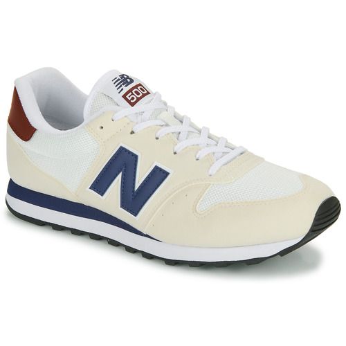 Sneakers uomo New Balance 500 beige, design elegante e versatile, perfette per un look casual e alla moda. Comode e di alta qualità, queste scarpe sportive offrono supporto e stile per ogni occasione. Acquista ora le New Balance 500 beige per un'ottima esperienza di comfort e fashion.