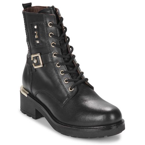 Stivaletti Donna NeroGiardini I411881D-100, eleganti stivaletti neri con design moderno e dettagli raffinati, ideali per ogni occasione. Realizzati con materiali di alta qualità, offrono comfort e stile. Perfetti per abbinamenti con outfit casual o formali. Acquista ora i tuoi stivaletti NeroGiardini per un look alla moda!