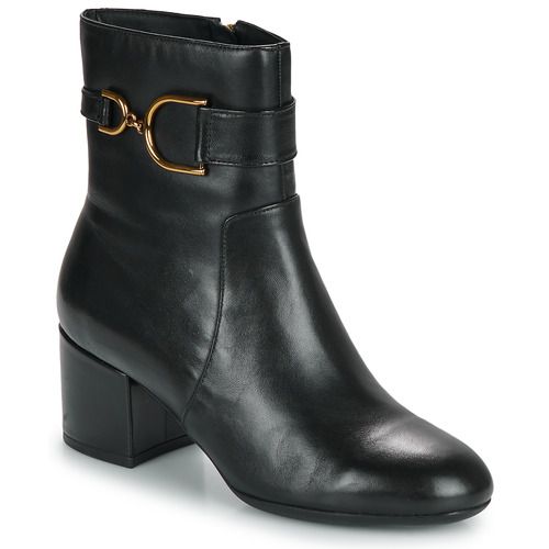 Stivaletti donna Geox D ELEANA in nero, eleganti e versatili, realizzati con materiali di alta qualità per garantire comfort e stile. Perfetti per ogni occasione, questi stivaletti offrono una calzata impeccabile e un design moderno. Ideali per completare il tuo look invernale, sono un must-have per ogni guardaroba femminile. Scopri il comfort e la moda con Geox D ELEANA.