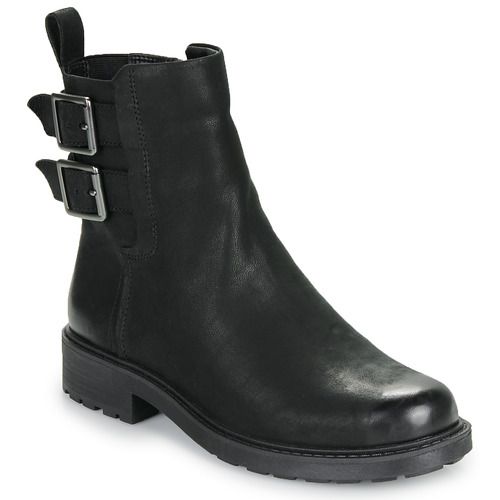 Stivaletti Clarks Orinoco2 Bay Nero per Donna, eleganti e comodi, ideali per ogni occasione. Design raffinato con dettagli moderni, perfetti per l'autunno e l'inverno. Acquista ora per un look alla moda e versatile!