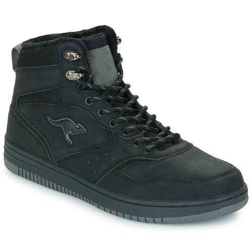 Stivaletti Uomo Kangaroos K-Watch Bliz Nero - elegante e versatile calzatura in pelle, ideale per ogni occasione. Perfetti per l'autunno e l'inverno, offrono comfort e stile nella scarpa da uomo. Acquista ora per un look moderno e alla moda!