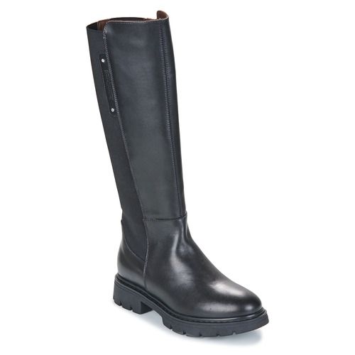 Stivali Donna NeroGiardini I411864D-100: eleganti stivali neri in pelle, perfetti per ogni occasione. Design moderno e confortevole, ideali per l'autunno/inverno. Scarpe di alta qualità, un must-have per il tuo guardaroba.